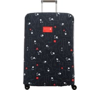 Чехол для чемодана ROUTEMARK Коты и порядок в черном Артемия Лебедева SP310 размер L/XL koti-L/XL