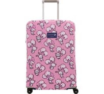 Чехол для чемодана ROUTEMARK Белое и Пушистое Артемия Лебедева SP310 размер M/L Beloe-M/L