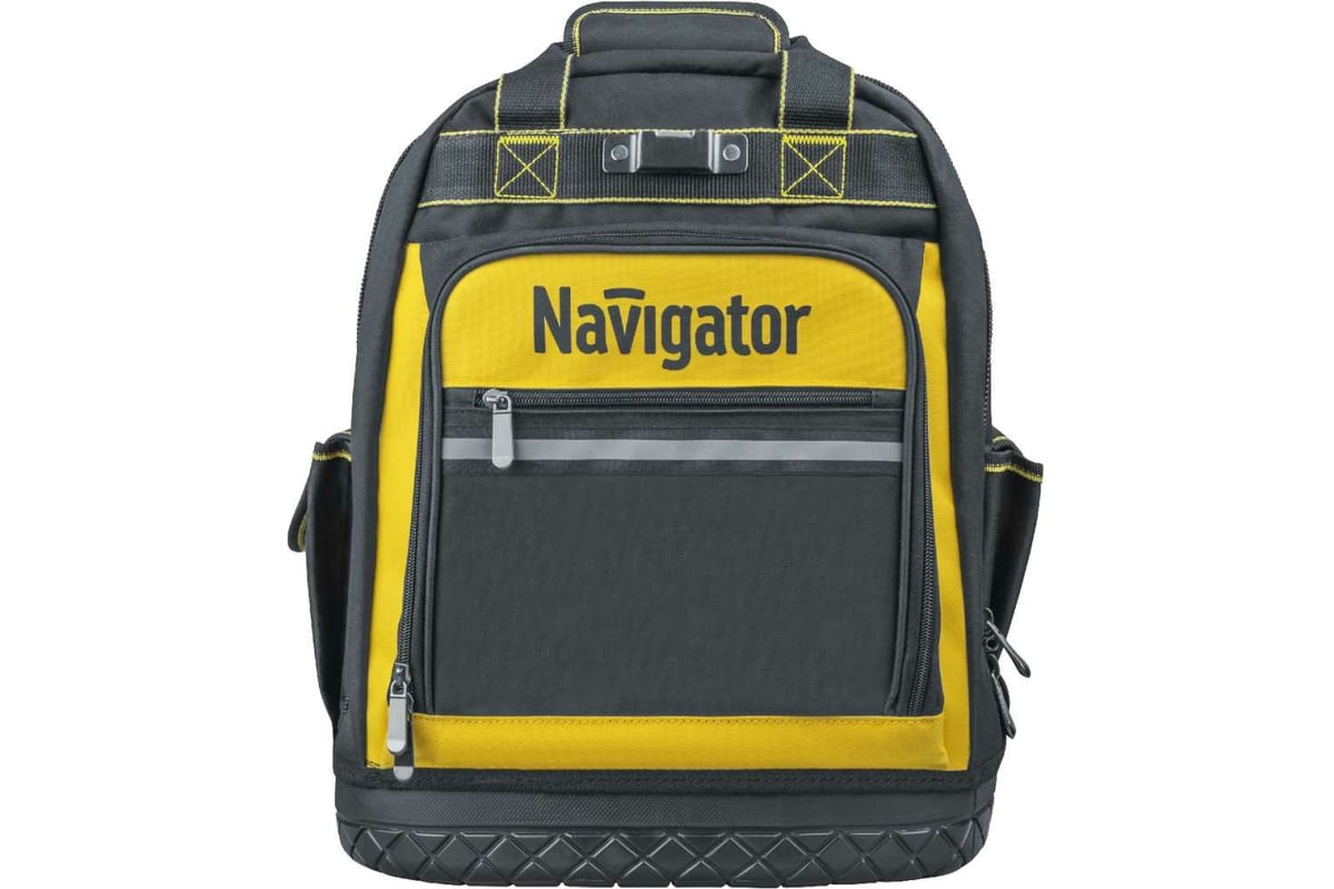 Рюкзак Navigator NTA-Bag03 жесткое резиновое дно, 460х360х180 мм 80265 -  выгодная цена, отзывы, характеристики, 1 видео, фото - купить в Москве и РФ