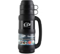 Термос LP Traditional со стеклянной колбой, черный 80067