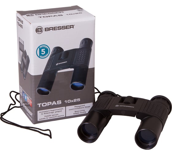 Бинокль Bresser Topas 10x25 Black 69351
