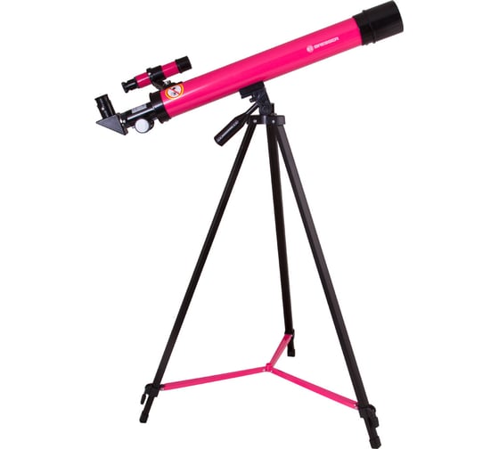 Телескоп Bresser Junior Space Explorer 45/600 AZ, розовый 70133