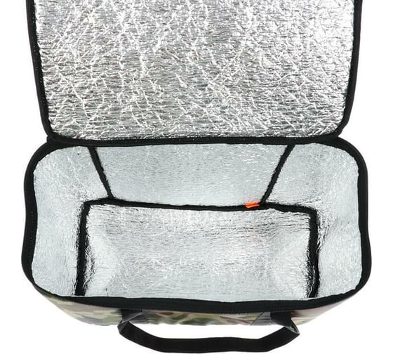 Термосумка Cartage Т-01, зеленый камуфляж, 17-18 литров, 35x21x24 см 7049929