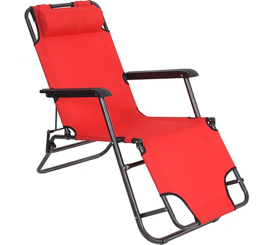 Туристический кресло-шезлонг Maclay 153x60x79 см, до 100 кг 134153