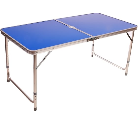 Туристический складной стол Maclay 120x60x70 см, цвет синий 3941144
