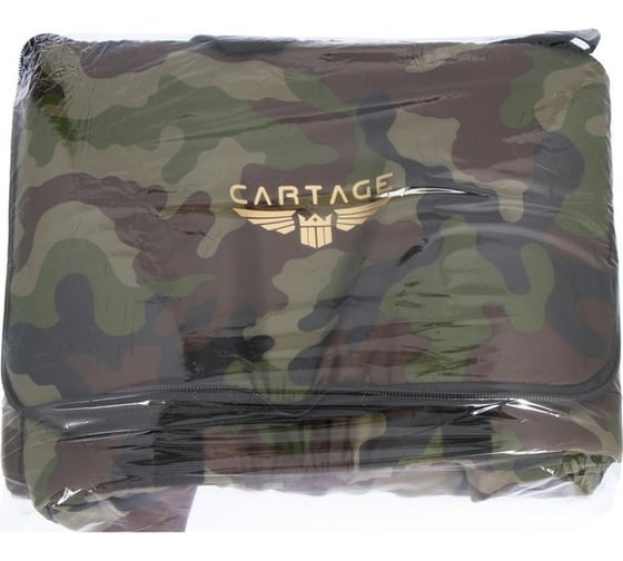 Термосумка Cartage Т-13, зеленый камуфляж, 10 литров, 26x19x19 см 7345225