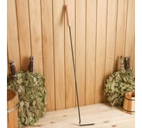 Металлическая кочерга с деревянной ручкой Добропаровъ длина 90 см 1338146