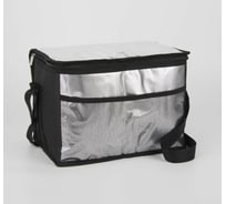 Дорожная сумка СИМАЛЕНД Термо, 32х20х22 см, отдел на молнии, чёрный 2984020