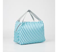 Термо-сумка СИМАЛЕНД Диагональ, 23х14х16 см, отдел на молнии, голубой 4607231