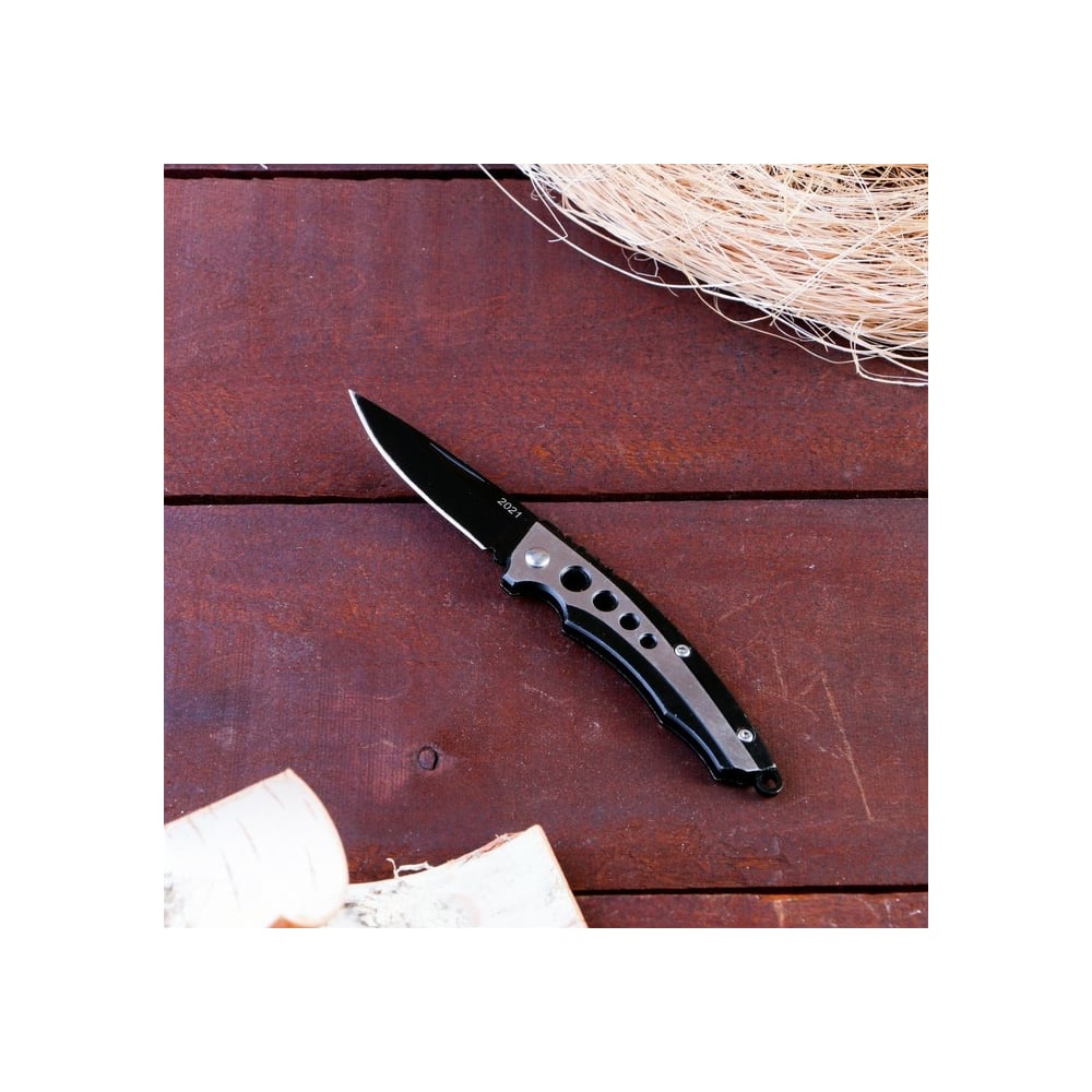 Перочинный нож СИМАЛЕНД Кольца, складной, лезвие 6 см 4412331 .