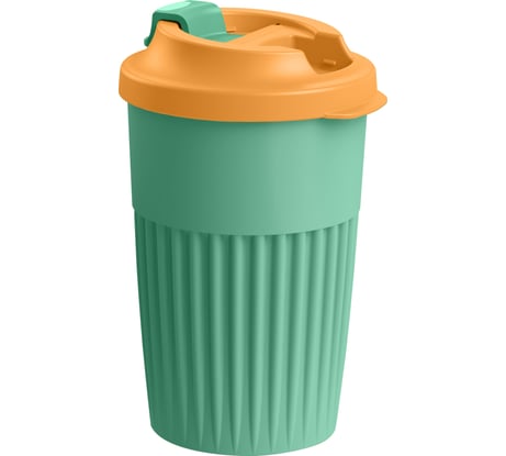 Стакан для горячих напитков с клапаном Phibo 450мл, зеленый 434219709