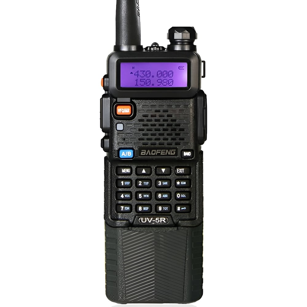 Рация Baofeng UV-5R/3800мАч, 136-174/400-480 МГц 00019317 - выгодная цена,  отзывы, характеристики, фото - купить в Москве и РФ