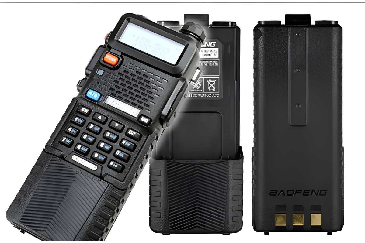 Рация Baofeng UV-5R/3800мАч, 136-174/400-480 МГц 00019317