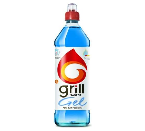 Гель для розжига Grillmaster 1 л 66657206 1