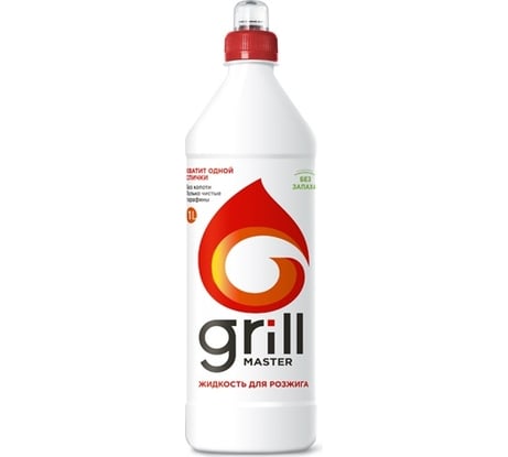 Жидкость для розжига Grillmaster 1 л 66650801