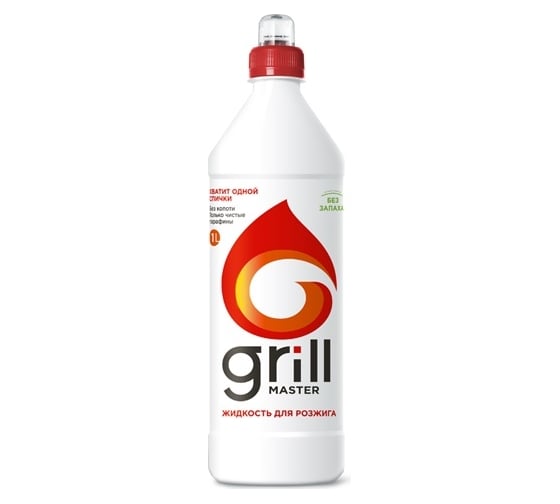 Жидкость для розжига Grillmaster 1 л 66650801 1