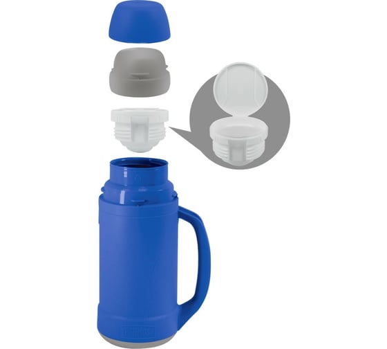 Термос со стеклянной колбой THERMOS 36-1000 BL 1.0L 198518