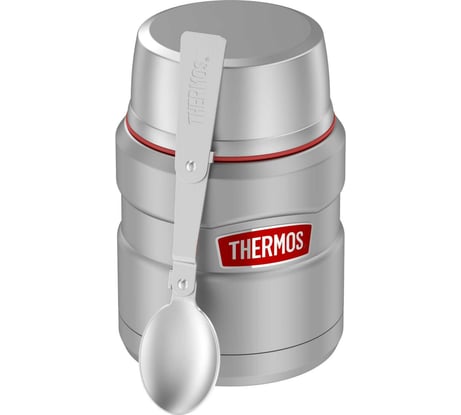Термос из нержавеющей стали с ложкой THERMOS SK3000 RCMS 0.47L 373731
