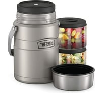 Термос из нержавеющей стали с двумя контейнерами THERMOS SK3030MS 1.39L 491474