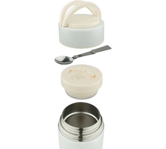 Термос для еды THERMOS АРМИЯ РОССИИ Арктический с ложкой, 0.5L 643803
