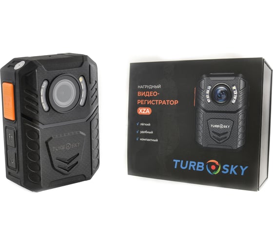 Нагрудный видеорегистратор Turbosky XZA 6826_B