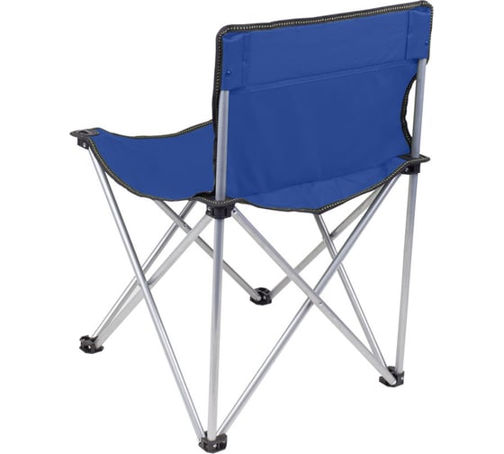 Складной кемпинговый стул JUNGLE CAMP Steper Blue 49х49x73 см, 70718