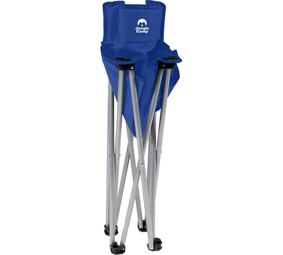 Складной кемпинговый стул JUNGLE CAMP Steper Blue 49х49x73 см, 70718
