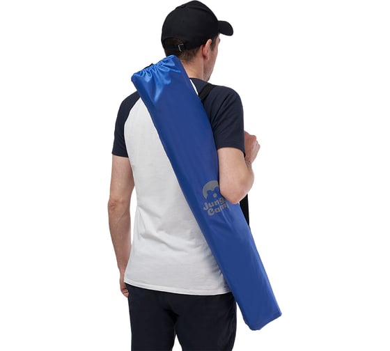 Складной кемпинговый стул JUNGLE CAMP Steper Blue 49х49x73 см, 70718
