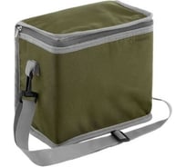 Термосумка с лямкой Paxwell Фреш 2S маленькая, цвет хаки, серая окантовка FRTB2S-101805