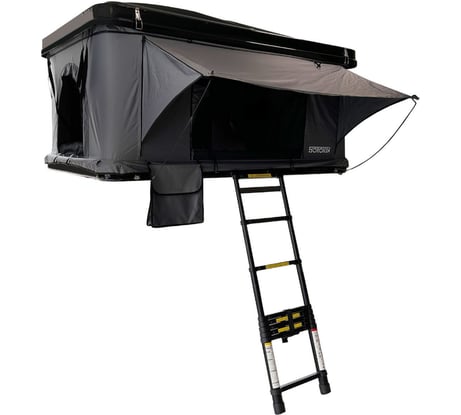 Палатка на крышу автомобиля Бокс, пластик, черная Сорокин 33.3