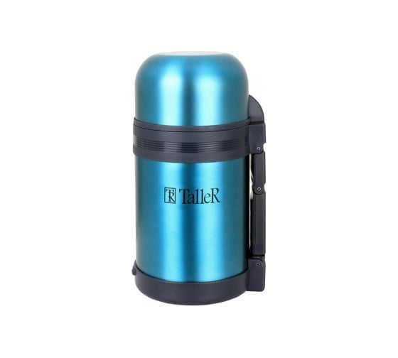 Термос TALLER 0.8 л, бирюзовый металлик TR-22407 1