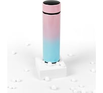 Термос PAPILIO Home 0.5л, c датчиком температуры, розовый STP-500
