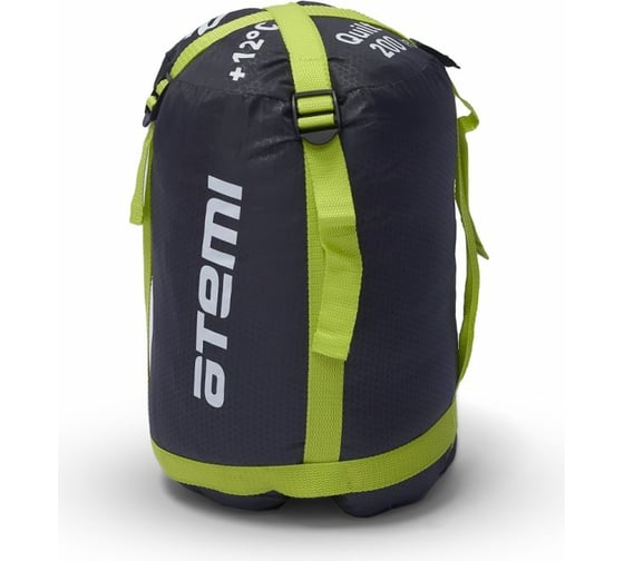 Спальный туристический мешок ATEMI right, Quilt 200R 200 г/м2, +12 С, 00-00007017