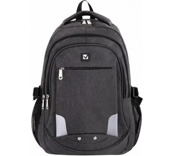 Универсальный рюкзак BRAUBERG 3 отделения, темно-серый, 46x31x18см 270759 1