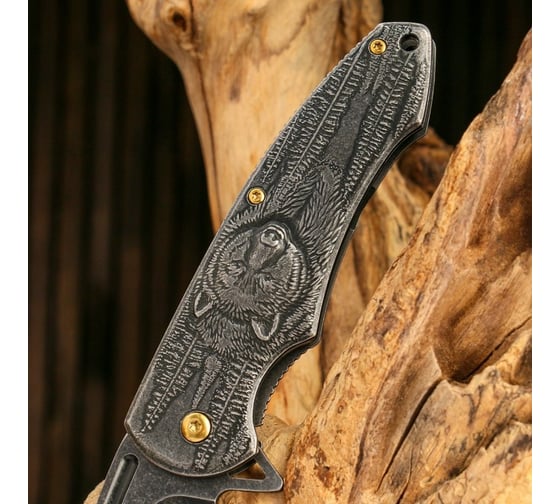 Складной нож СИМАЛЕНД Stinger с клипом, 8 см 7729866