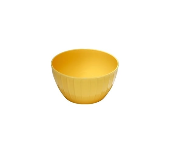 Пластиковая миска Tescoma DELICIA диаметр 22 см, 2.5 л, желтый, 630361,12