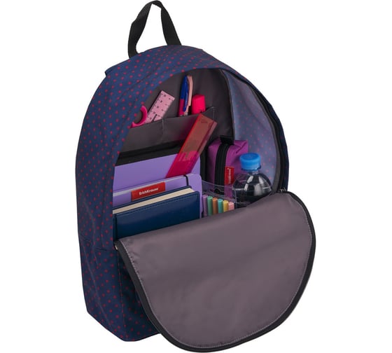 Рюкзак ErichKrause EasyLine 17L Dots in Blue 51733