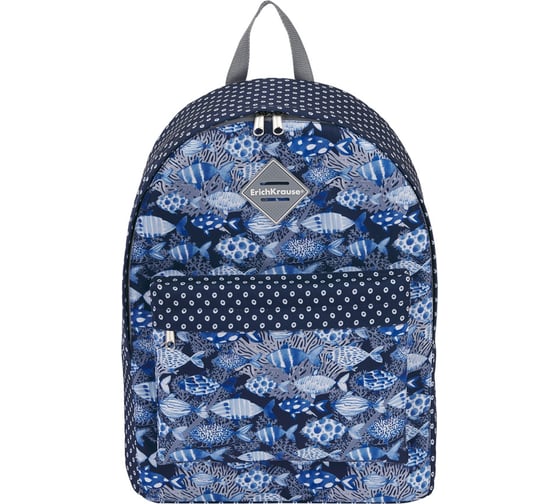Рюкзак ErichKrause EasyLine 17L Fish and Dots 48619
