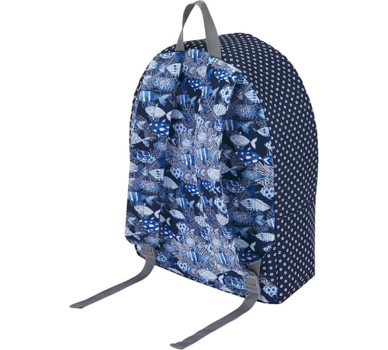 Рюкзак ErichKrause EasyLine 17L Fish and Dots 48619