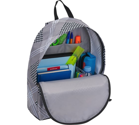 Рюкзак ErichKrause EasyLine 17L Black&White 48622