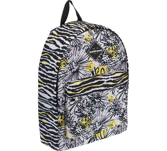 Рюкзак ErichKrause EasyLine 17L Zebra Flower 51716