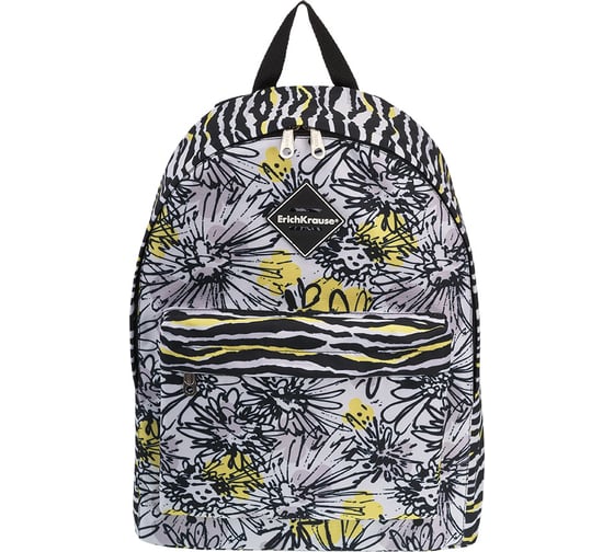 Рюкзак ErichKrause EasyLine 17L Zebra Flower 51716