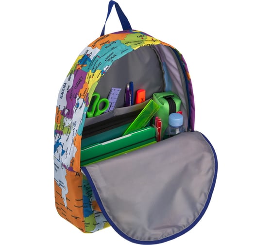 Рюкзак ErichKrause EasyLine 17L World Map 51759