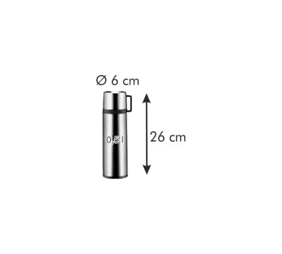 Термос с кружкой Tescoma CONSTANT 0.5 л, нержавеющая сталь 318522