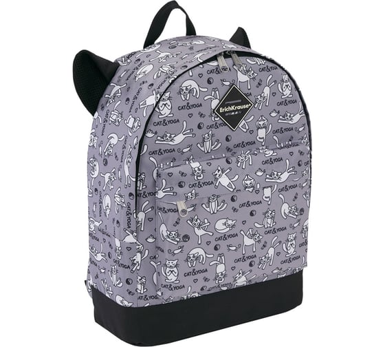 Рюкзак ErichKrause EasyLine Animals 17L Cat`s yoga 44880 1