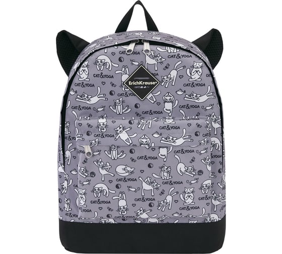 Рюкзак ErichKrause EasyLine Animals 17L Cat`s yoga 44880