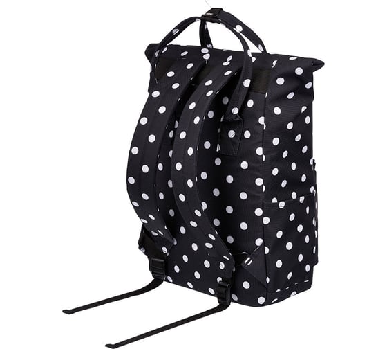 Рюкзак ErichKrause ActiveLine Rolltop 17L Dots in Black 54857