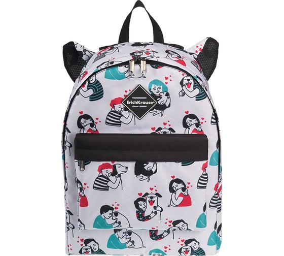 Рюкзак ErichKrause EasyLine Animals 17L Furry Friends 55363