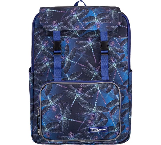 Рюкзак ErichKrause ActiveLine Vintage 18L Neon Dragonflies 54515