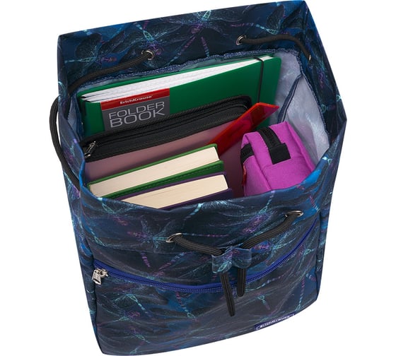 Рюкзак ErichKrause ActiveLine Cord 18L Neon Dragonflies 54753